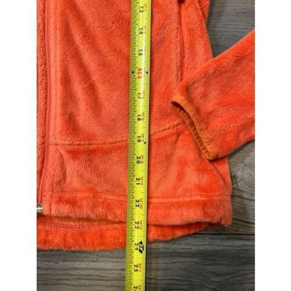Mountain Hardwear Fleece Jacket Womens Size Small Orange Coral Sherpa Full Zip - Picture 8 of 10